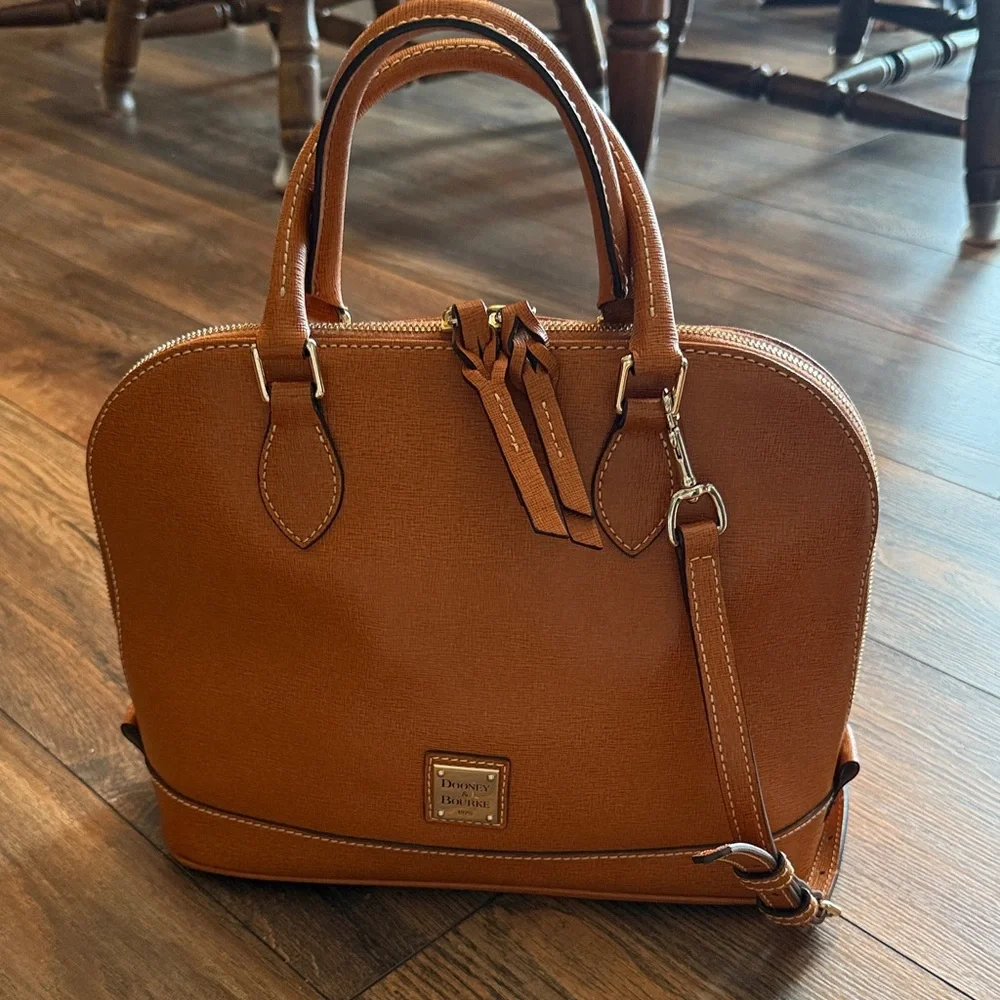 Dooney & Bourke Sorrento Zip Zip Satchel - Picture 1 of 7